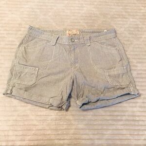 Levi’s Railroad Stripe Chino Cargo Shorts Size 10